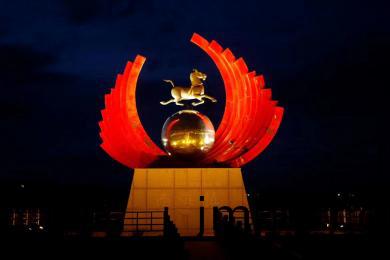 中(zhong)國原(yuan)子城(cheng)景(jing)觀亮(liang)化(hua)工程(cheng)