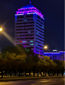 威海(hai)衞生大廈(sha)亱景(jing)亮化(hua)